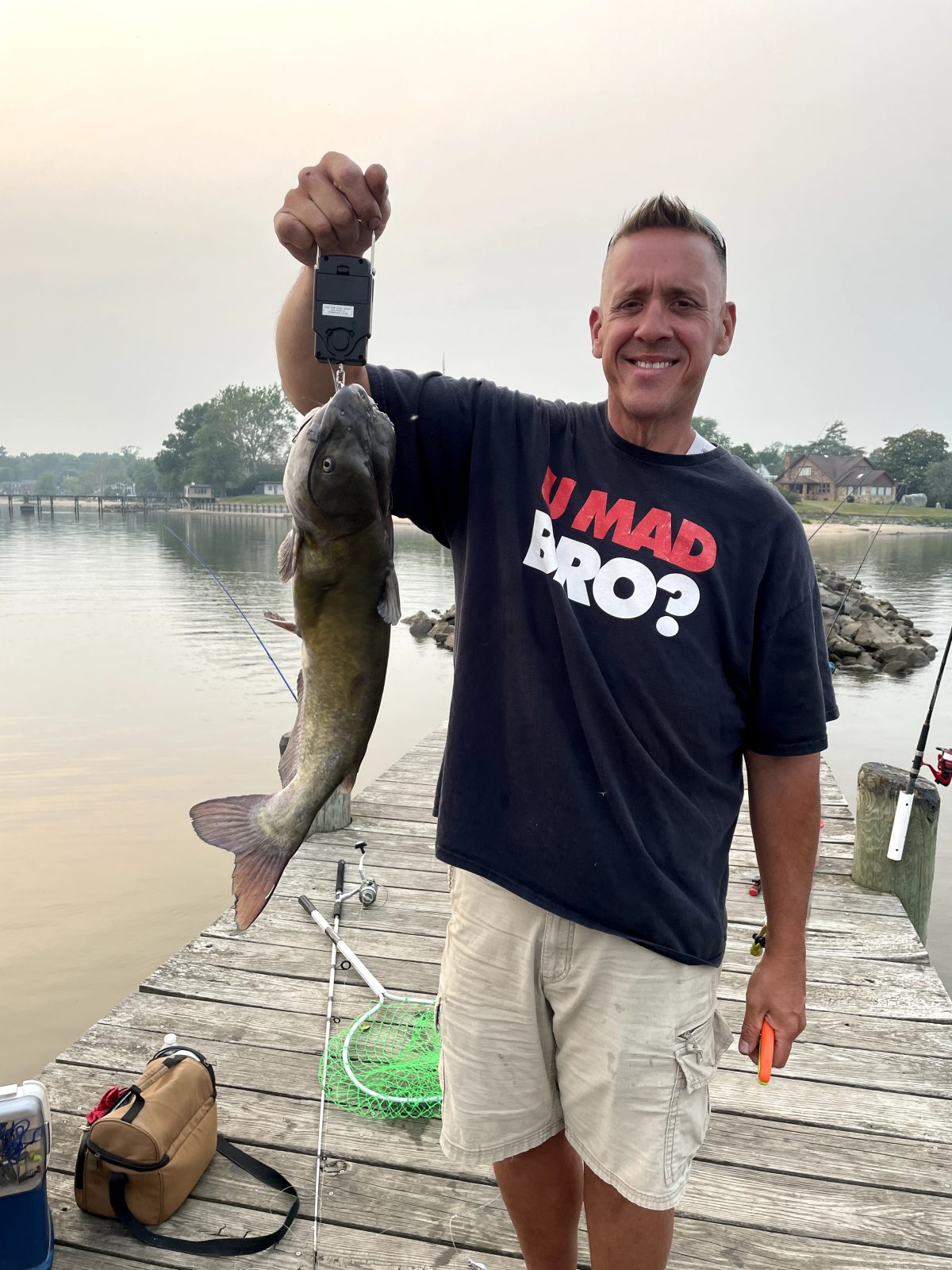 Ronnie on the water